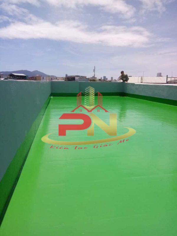thi công chống thấm chuyên nghiệp cho sân thượng tại Kiên Giang